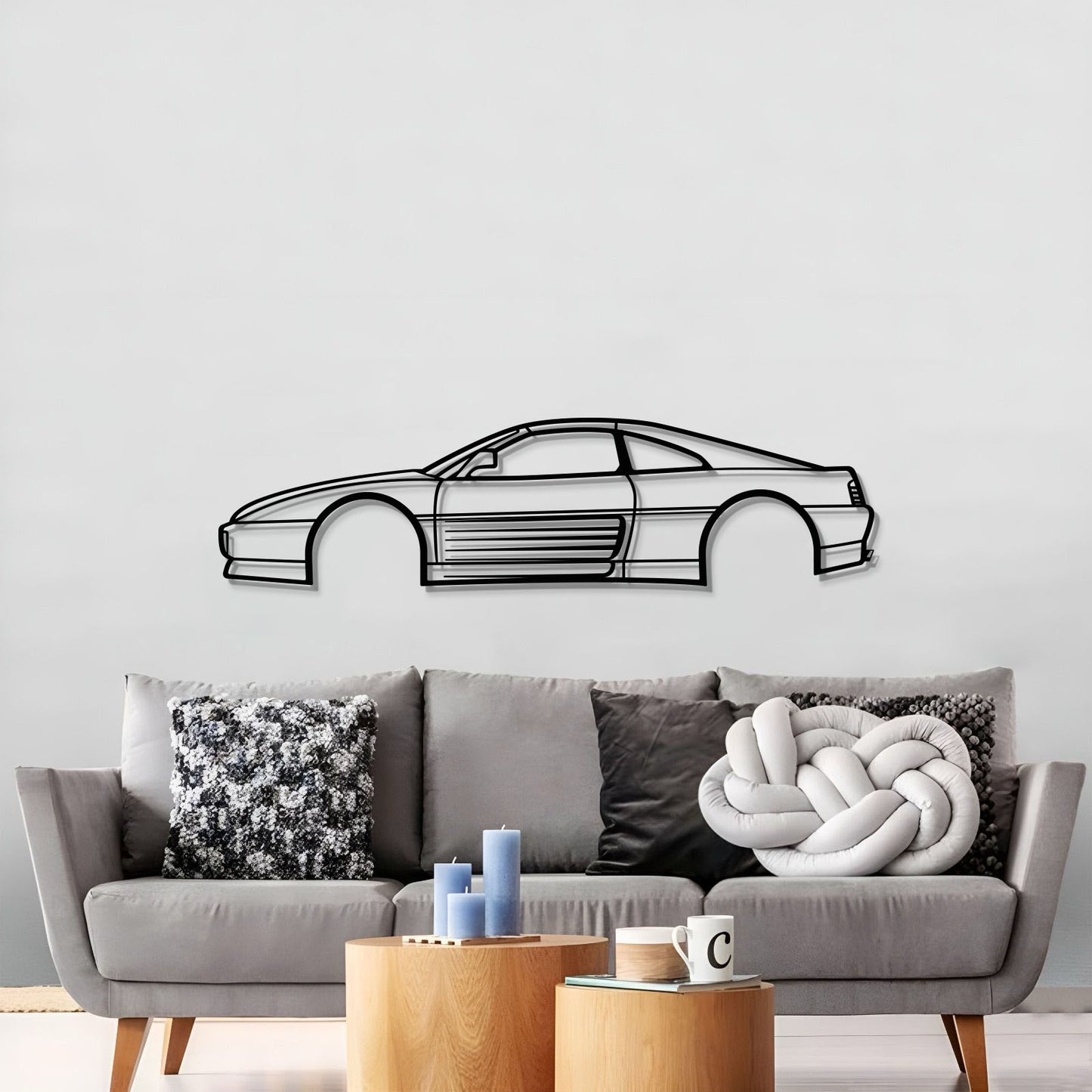 1994 348 Metal Car Wall Art - MT0249