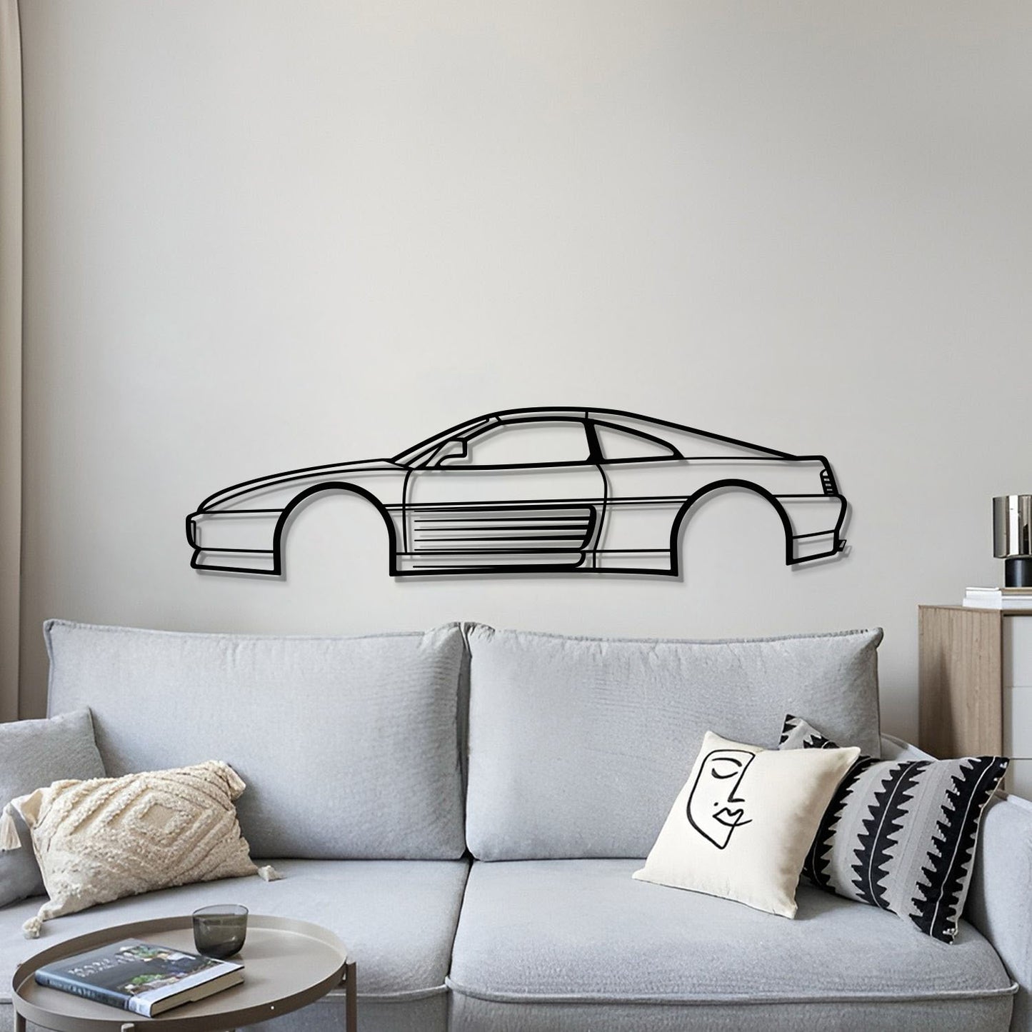 1994 348 Metal Car Wall Art - MT0249