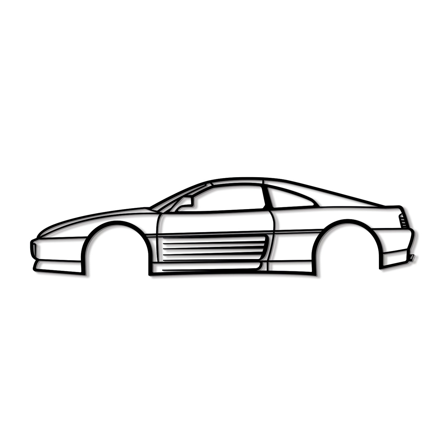 1994 348 Metal Car Wall Art - MT0249