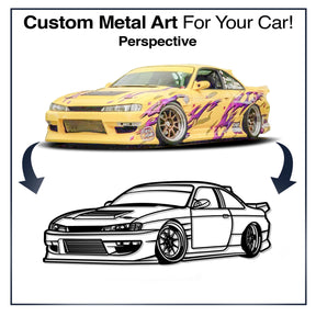 Your Personalized Car Metal Wall Art - MT1113