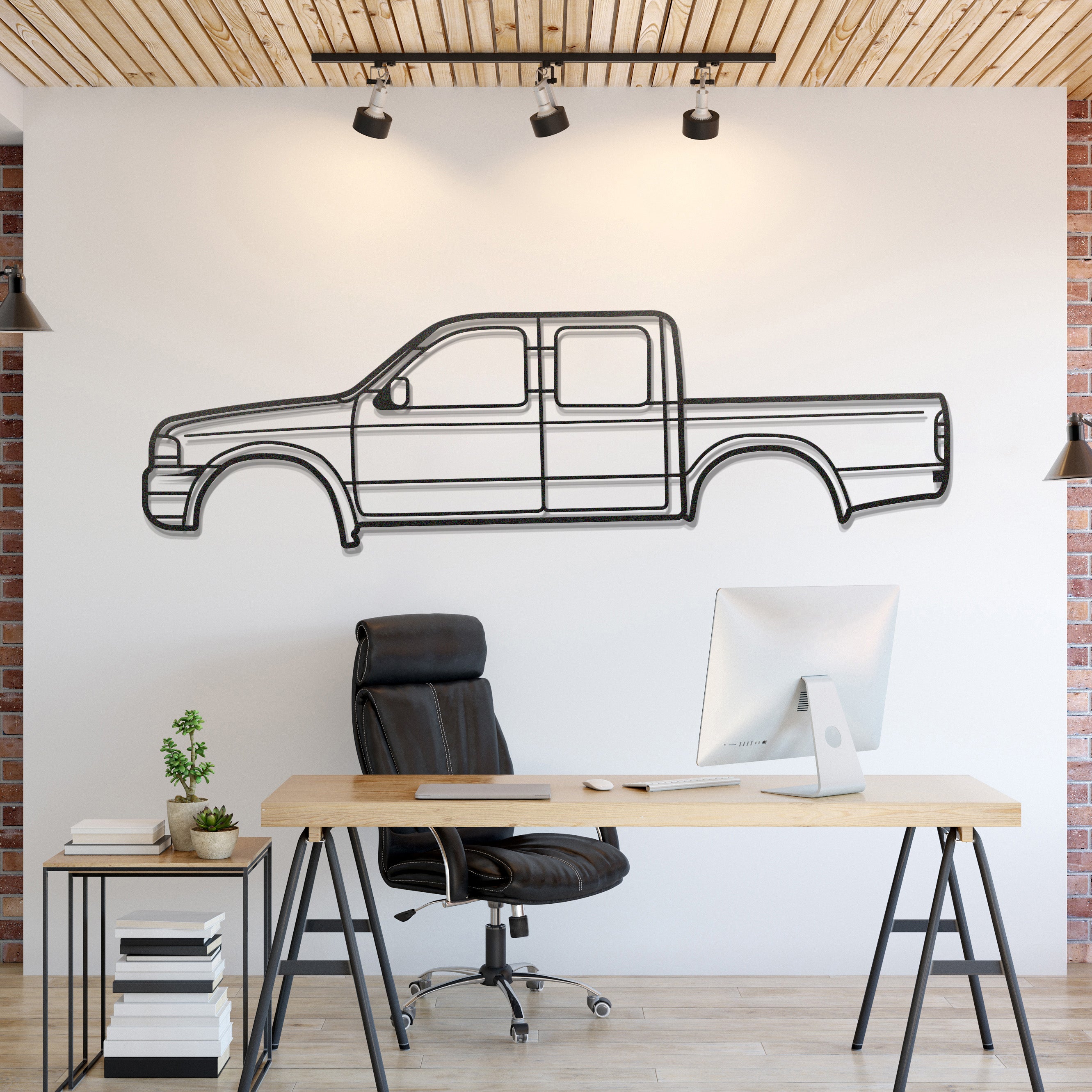 1998 Ranger 3rd Gen Metal Car Wall Art - MT0270