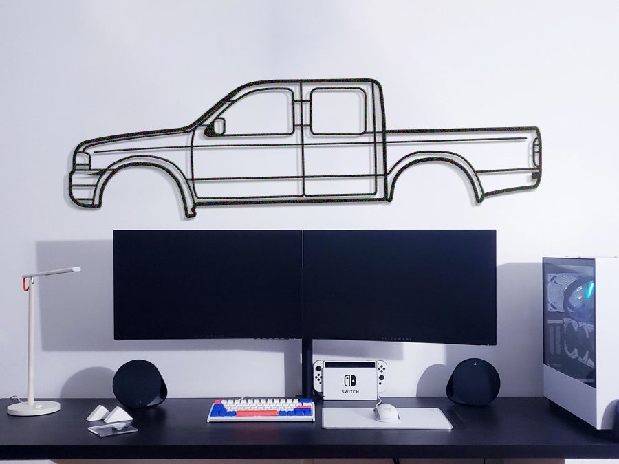 1998 Ranger 3rd Gen Metal Car Wall Art - MT0270