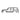 Toyota SUV silhouette wall art – 1998 Land Cruiser 100-series in metal