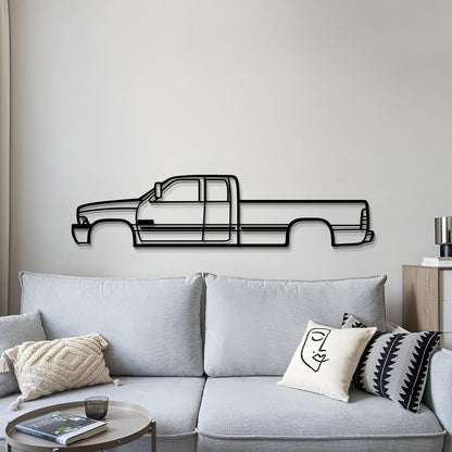 1999 Ram 2500 Metal Car Wall Art - MT0276