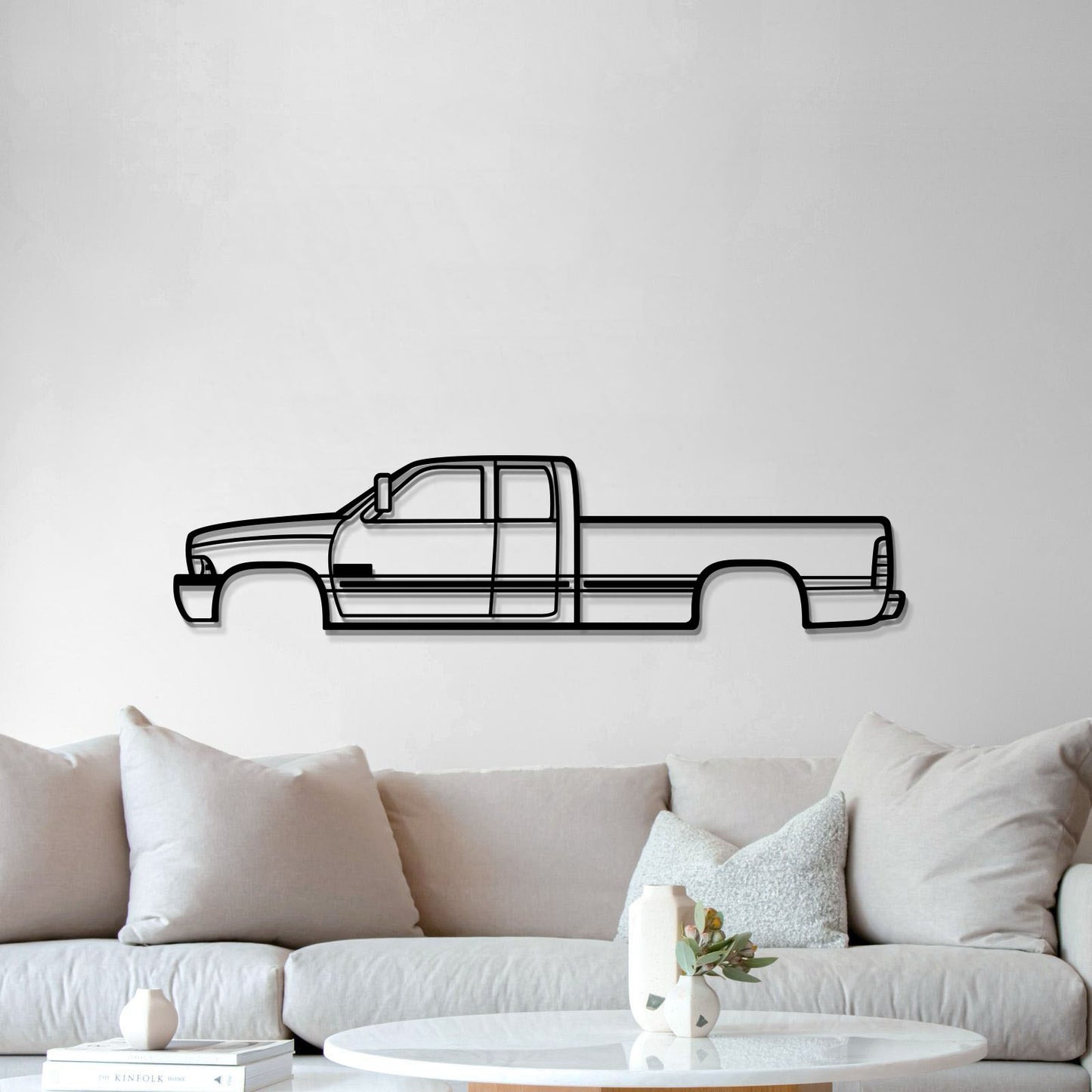 1999 Ram 2500 Metal Car Wall Art - MT0276