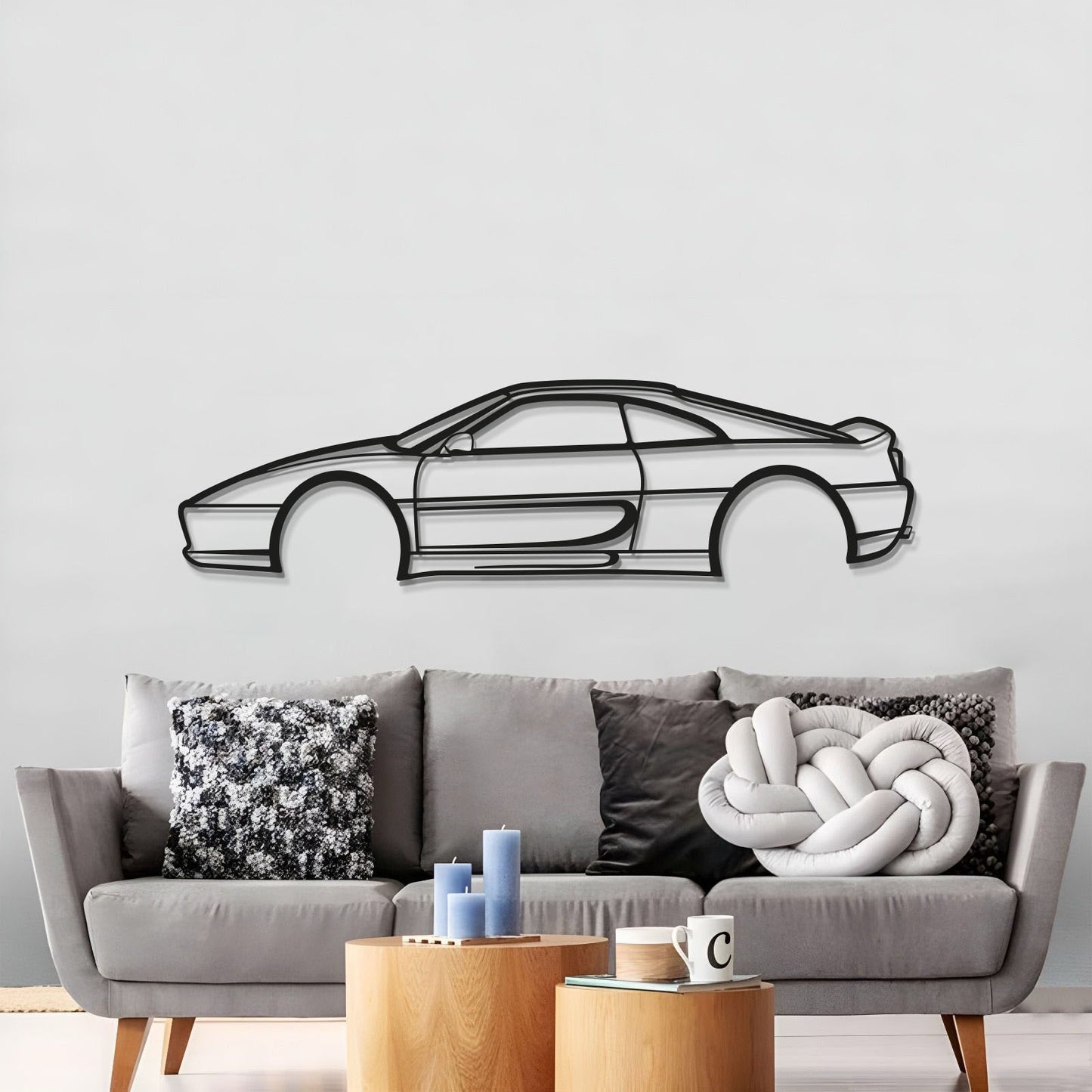 1999 355 Metal Car Wall Art - MT0272