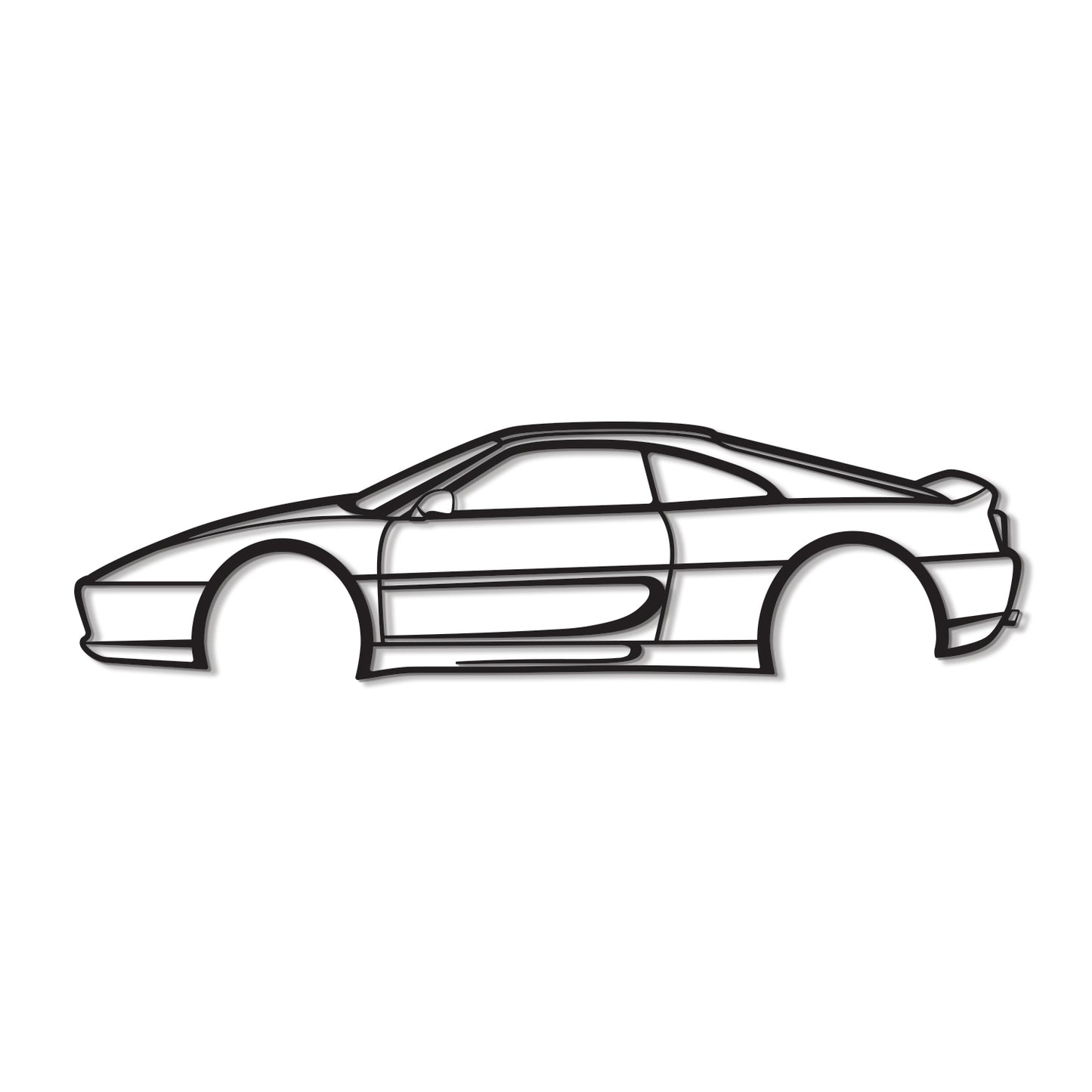 1999 355 Metal Car Wall Art - MT0272