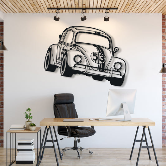 Herbie Fully Loaded Metallauto Silhouette