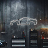 Skyline GTR R35 Metal Neon Car Wall Art - MTN0037