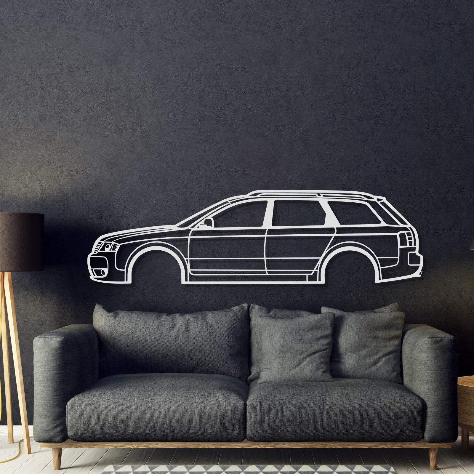 2001 ALLROAD Metal Car Wall Art - MT0286