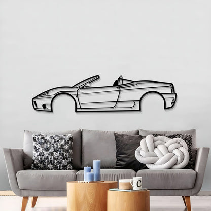 2001 360 Spider Version Metal Car Wall Art - MT0285