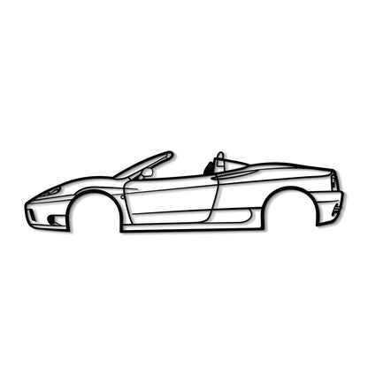 2001 360 Spider Version Metal Car Wall Art - MT0285
