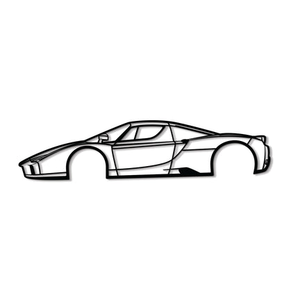 2002 Enzo Metall Auto Wandkunst - MT0298