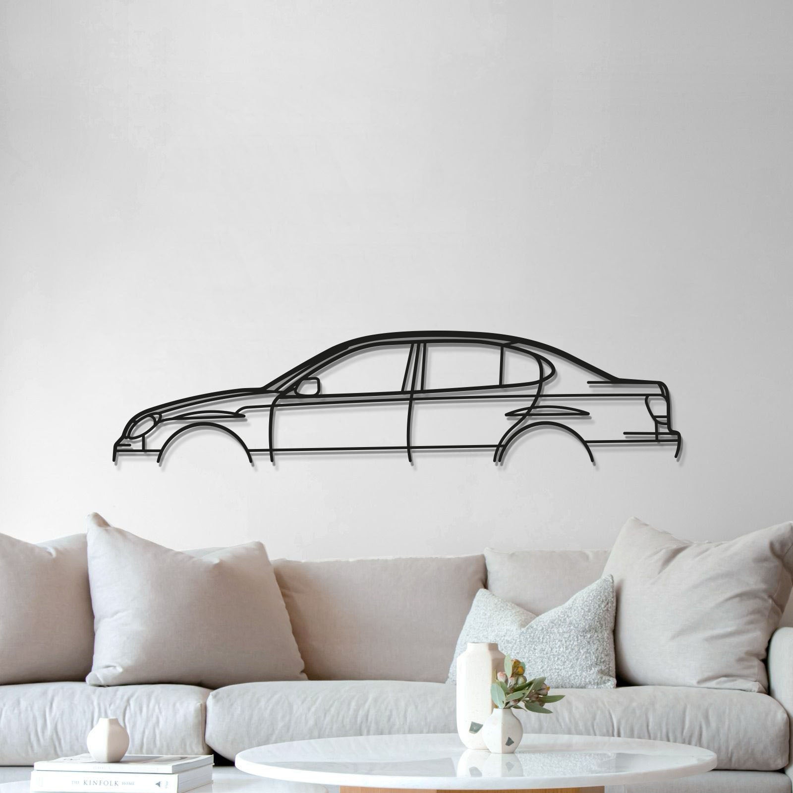 2002 GS300 Classic Metal Car Wall Art - MT0300