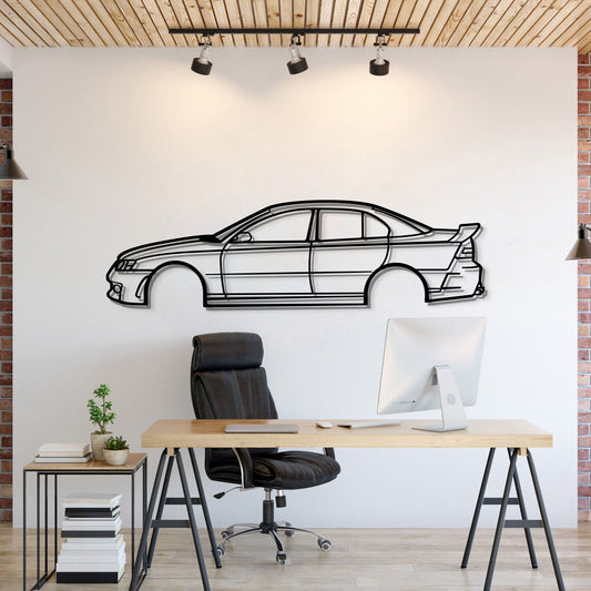 2003 HSV Clubsport Metal Wall Art Silhouette Aussie Performance Sedan