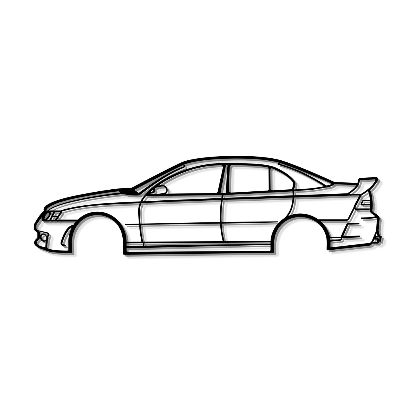 2003 HSV Clubsport Metal Wall Art Perfect Gift For Car Collectors