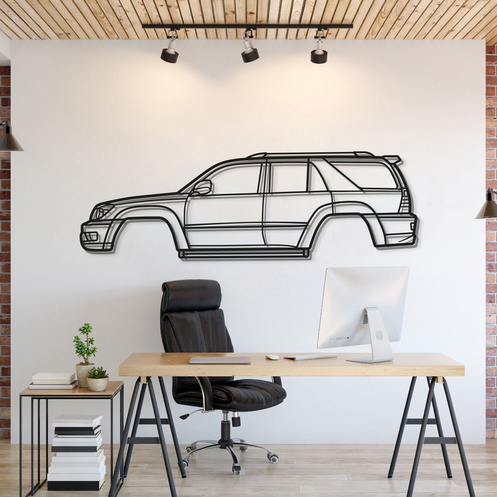 2003 4Runner 4th Gen (N210) Metal Car Wall Art - MT0304