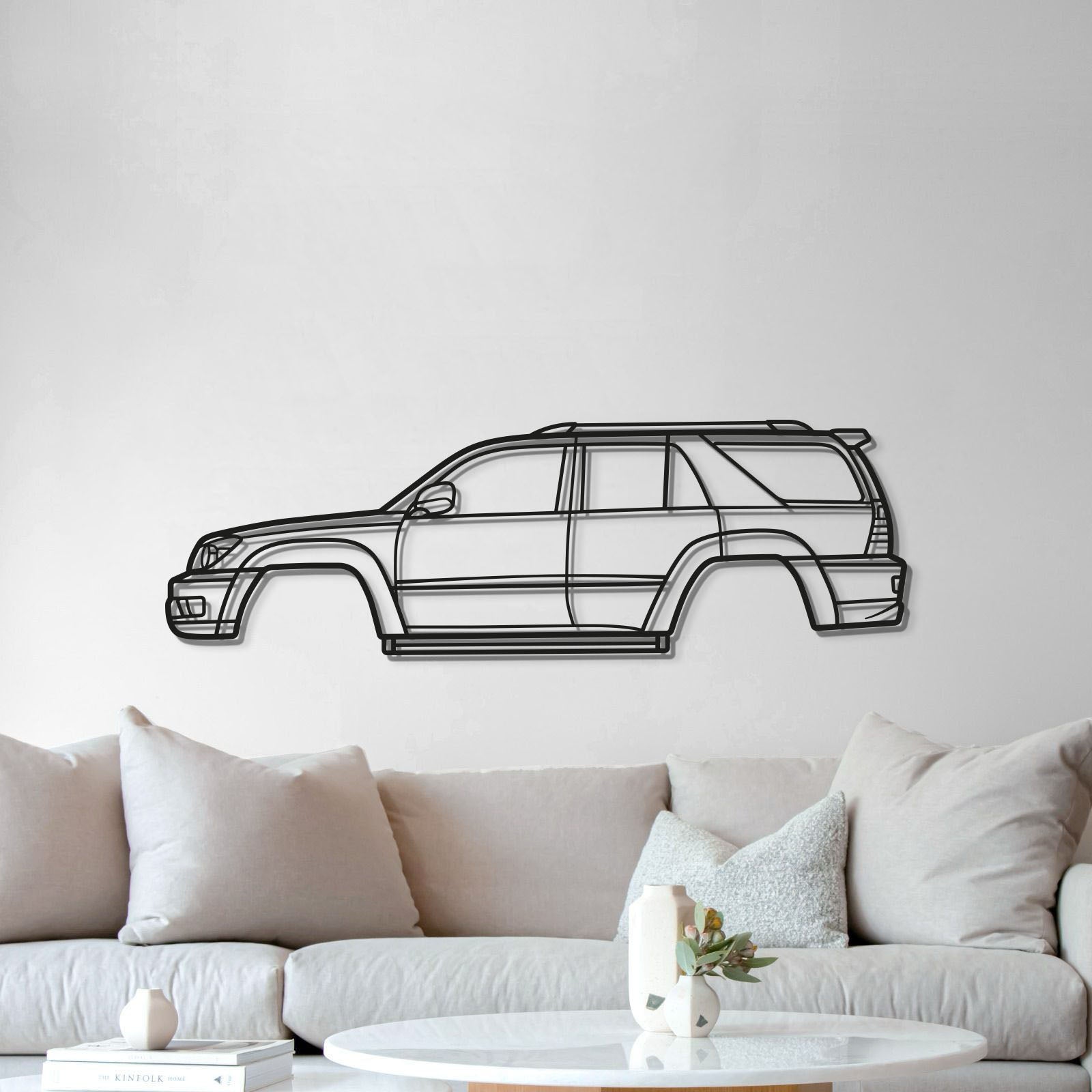 2003 4Runner 4th Gen (N210) Metal Car Wall Art - MT0304