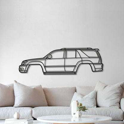 2003 4Runner 4th Gen (N210) Metal Car Wall Art - MT0304