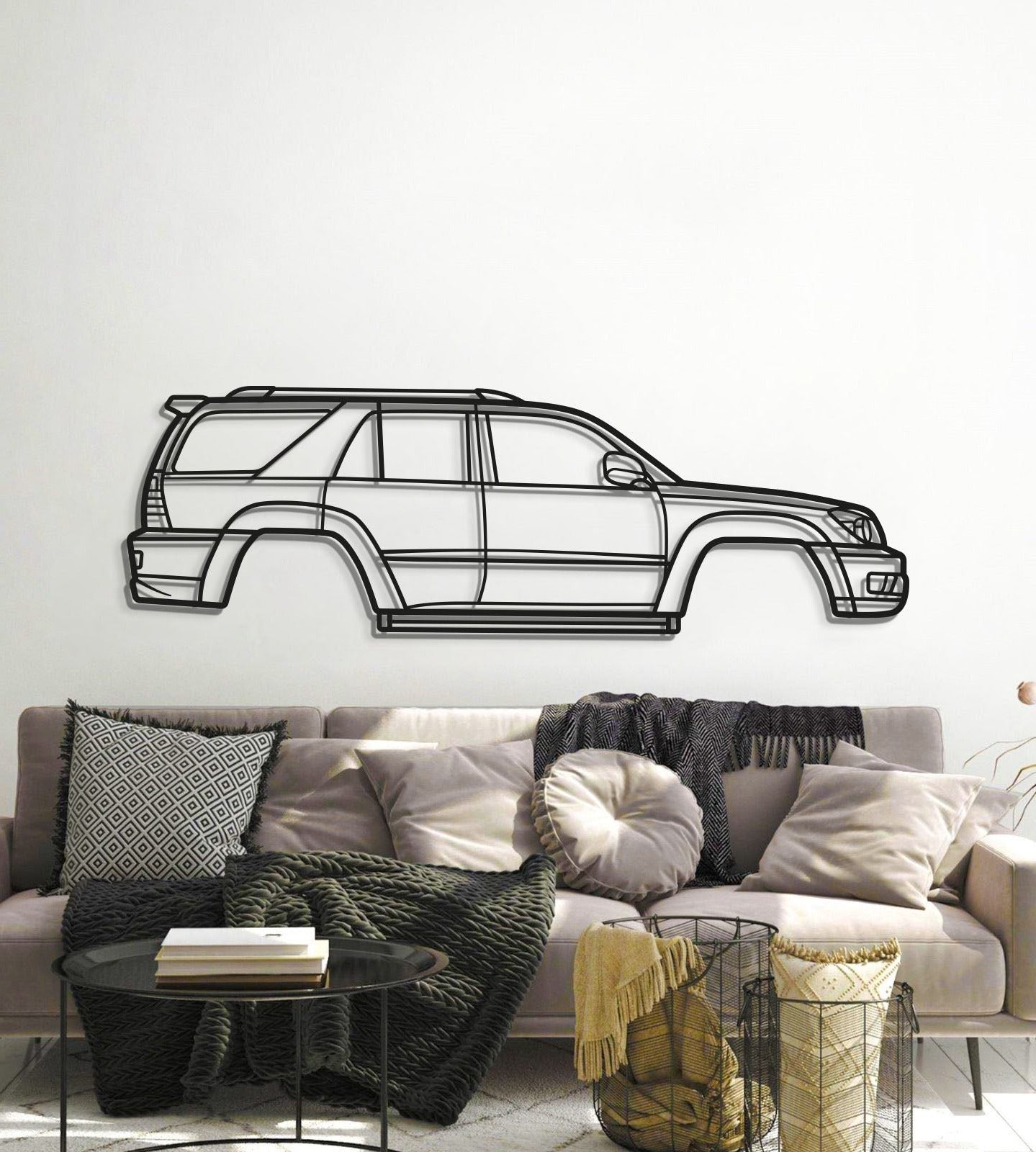 2003 4Runner 4th Gen (N210) Metal Car Wall Art - MT0304