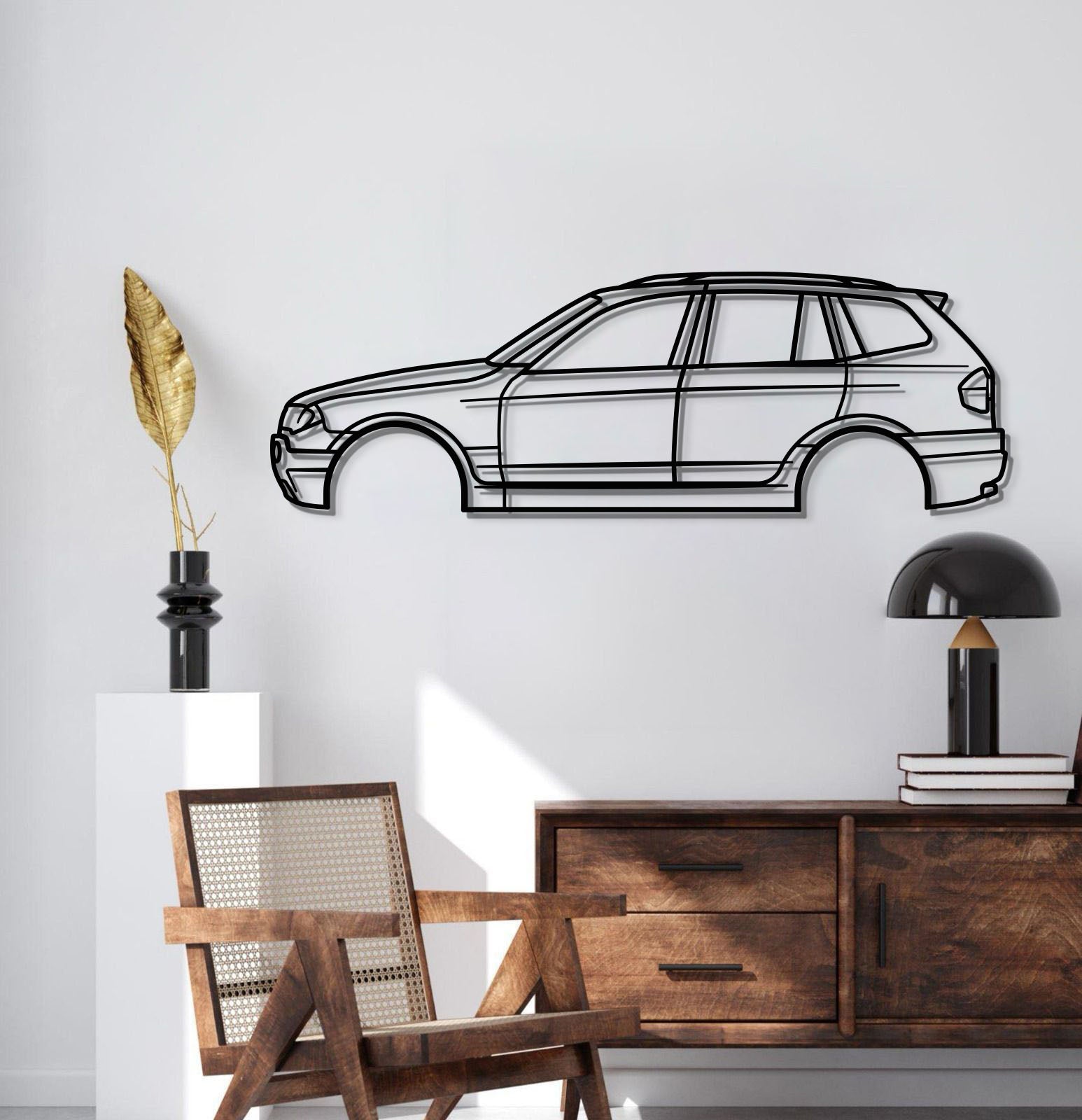 2004 X3 E83 1st Gen Metal Car Wall Art - MT0318