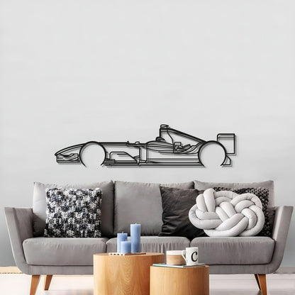 2004 Formula One Car Metal Wall Art Ready To Hang Design