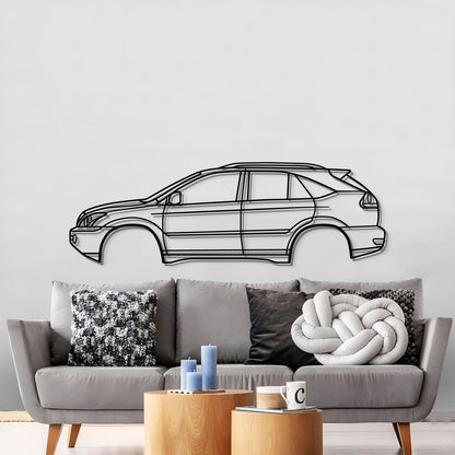 2004 RX 2nd Gen Metal Car Wall Art - MT0316