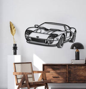 2005 GT Perspective Metal Car Wall Art - MT1157