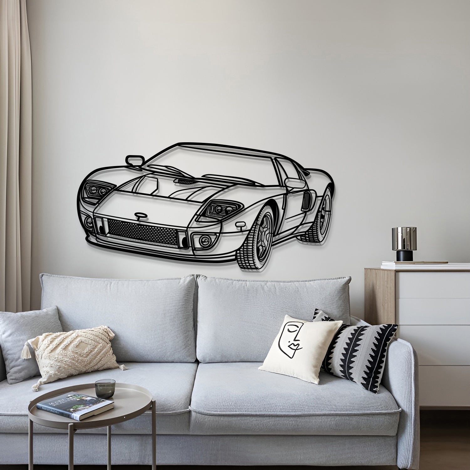 2005 GT Perspective Metal Car Wall Art - MT1157