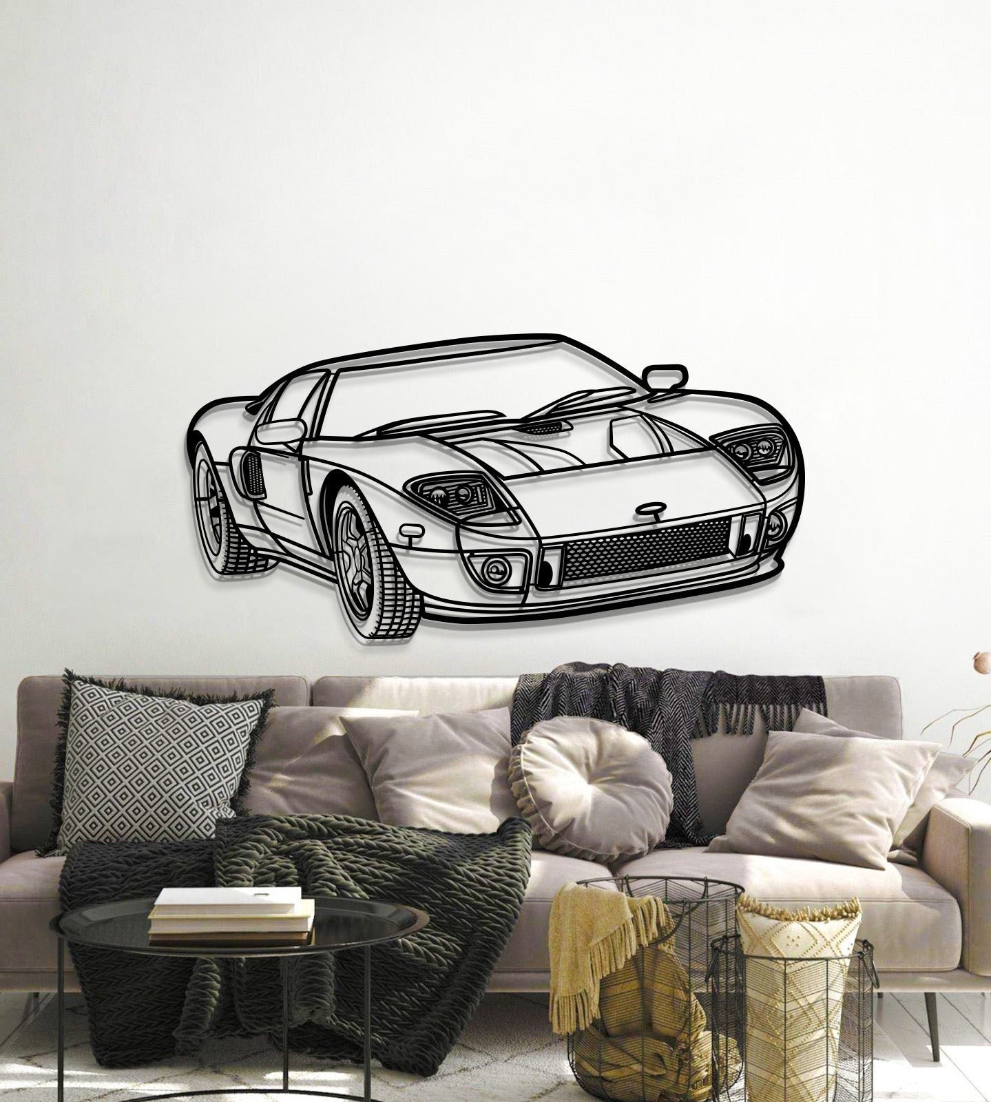 2005 GT Perspective Metal Car Wall Art - MT1157