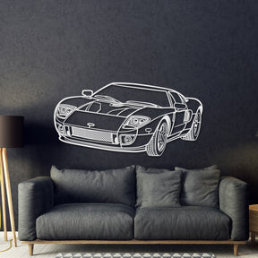 2005 GT Perspective Metal Car Wall Art - MT1157