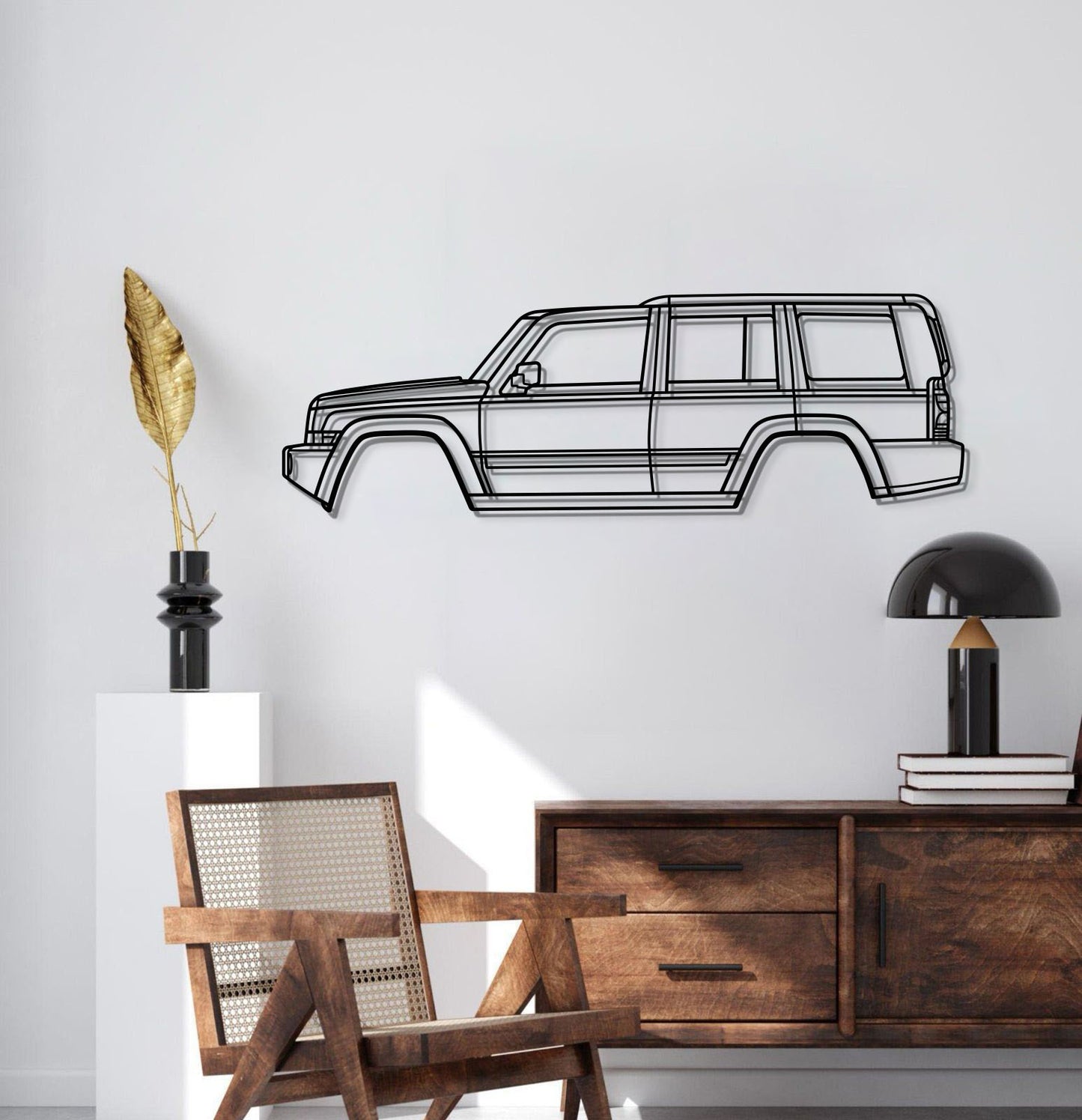 2006 Commander XK (1st Gen) Metal Car Wall Art - MT0329