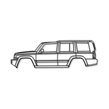 2006 Commander XK (1st Gen) Metal Car Wall Art - MT0329