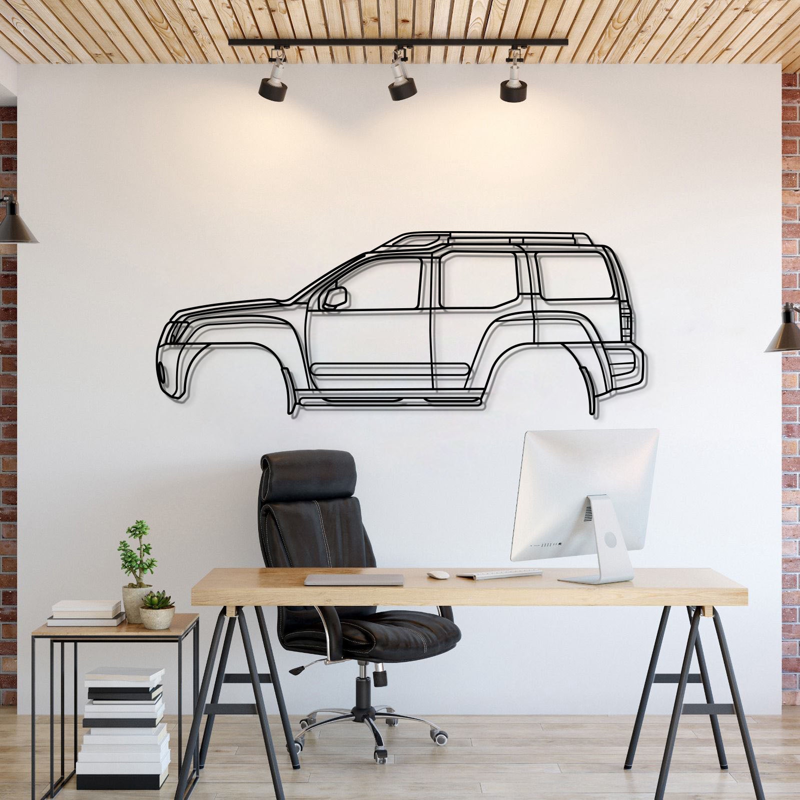 2005 Xterra 2nd Gen Metal Car Wall Art - MT0328