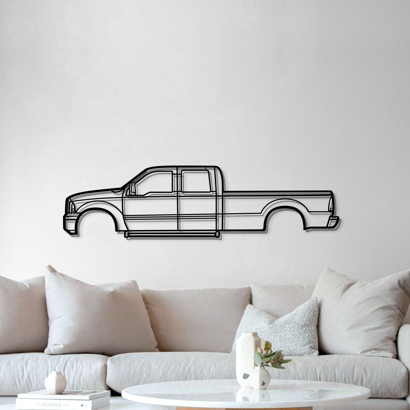 2006 F-250 Metal Car Wall Art - MT0330