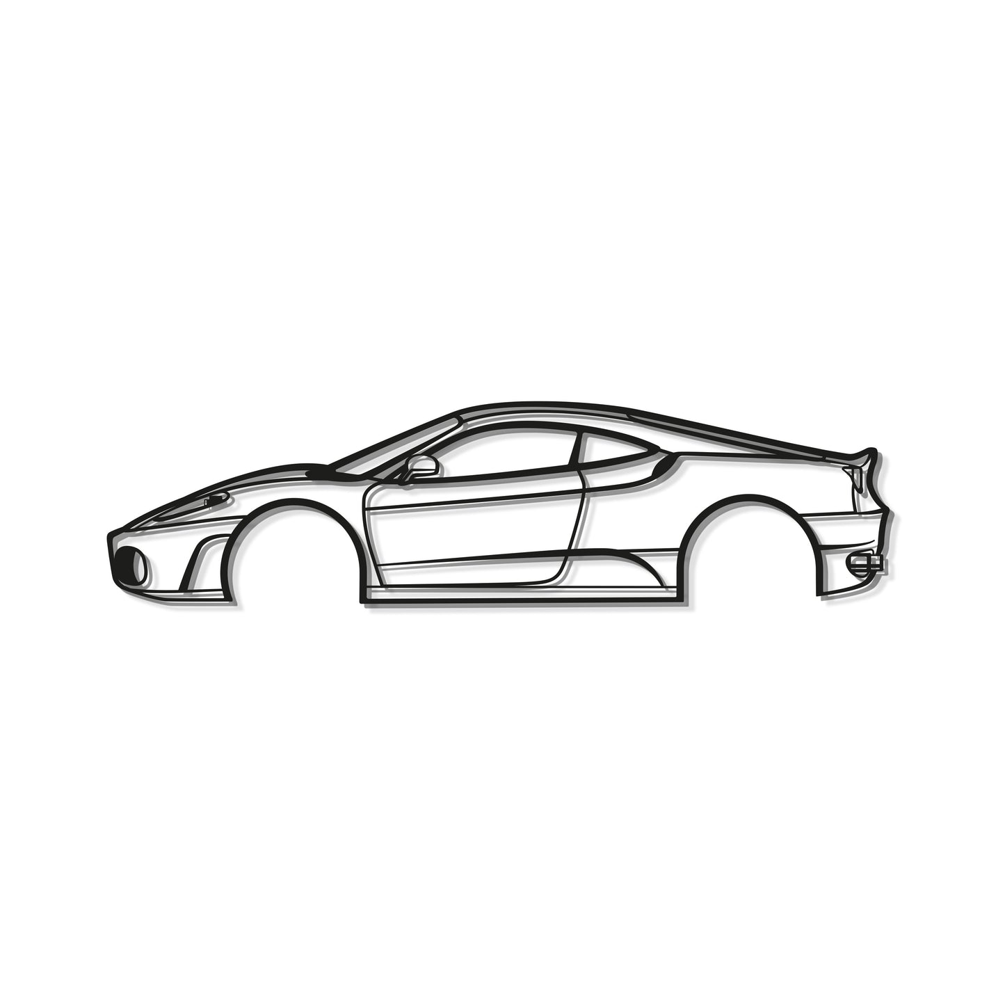 2007 430 Metal Car Wall Art - MT0339