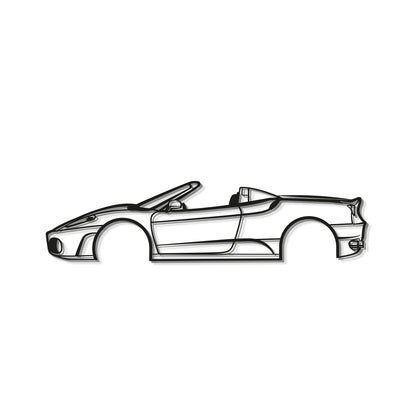 2007 430 Spider Version Metall Auto Wandkunst - MT0340