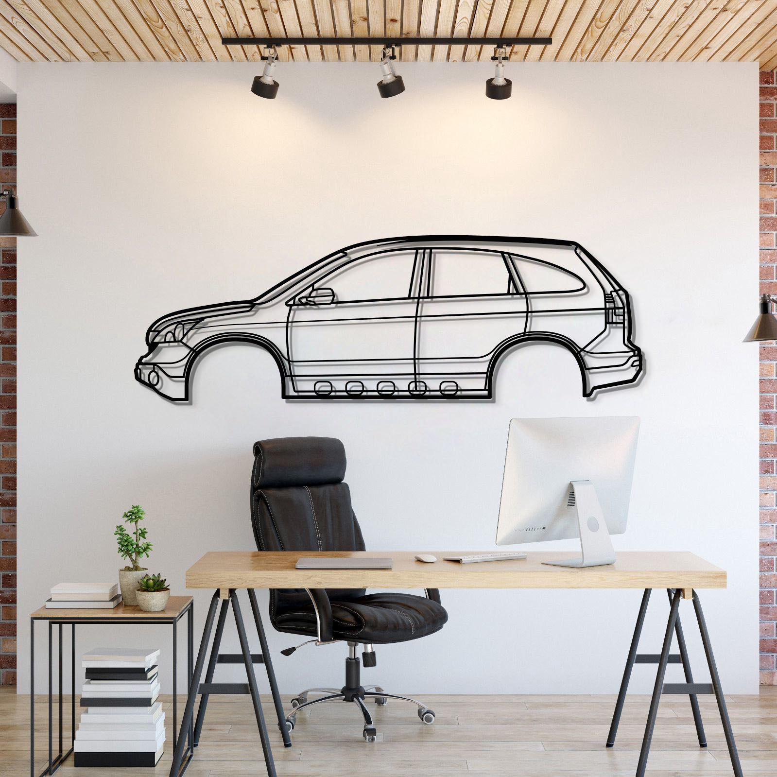 2007 CR-V 3rd Gen Metal Car Wall Art - MT0343