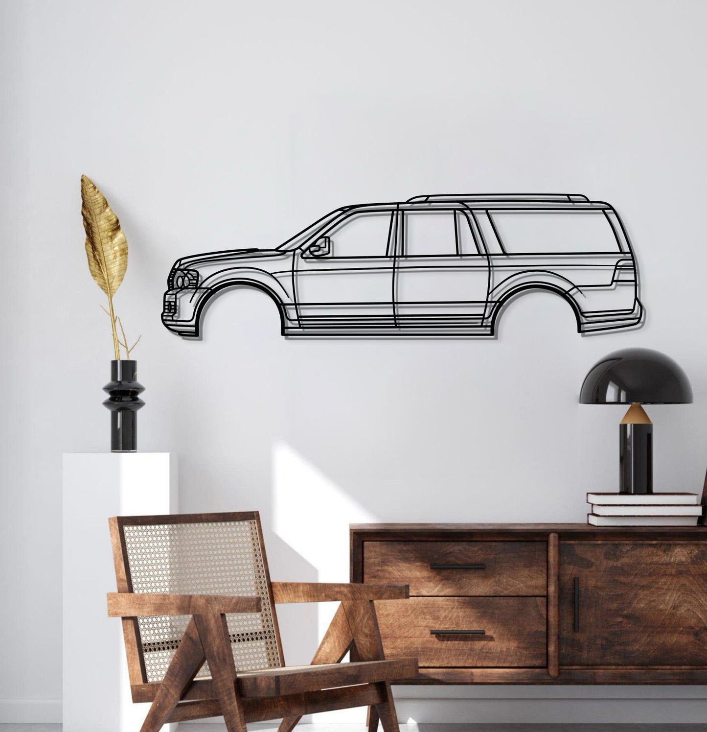 2007 Navigator 3rd Gen Metal Car Wall Art - MT0346