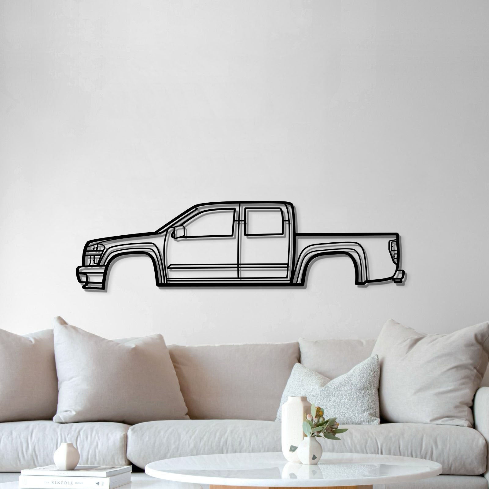 2008 Colorado Metal Car Wall Art - MT0361