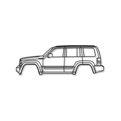 2008 Liberty KK (2nd Gen) Metal Car Wall Art - MT0372