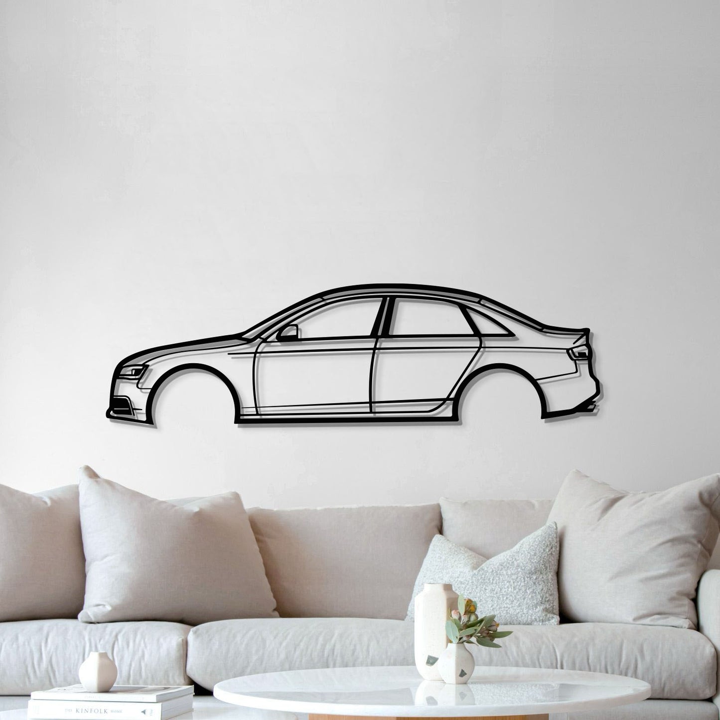 Audi S4 2009 metal wall art ideal gift for car enthusiasts