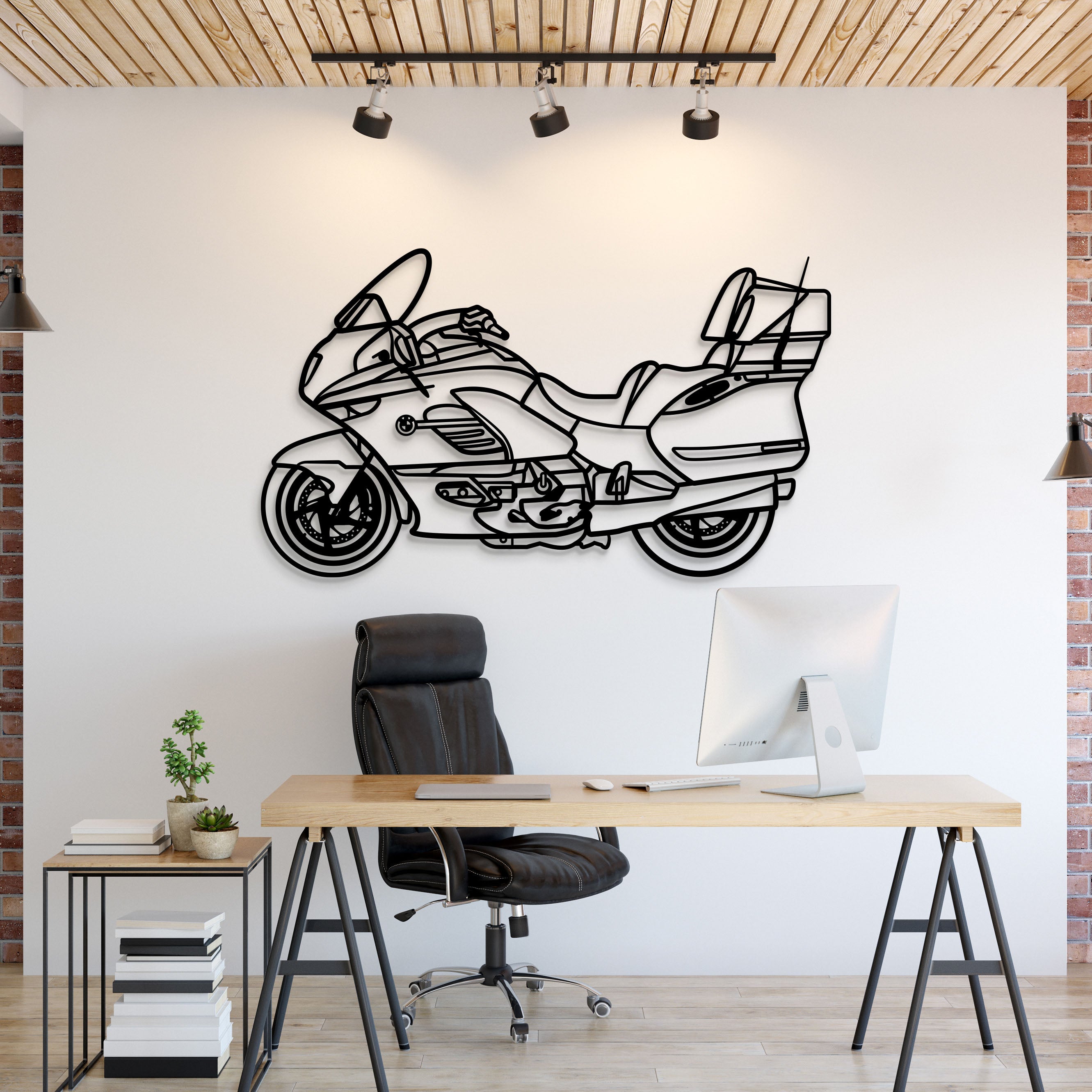 2009 K1200LT Metal Motorcycle Wall Art - MT1383