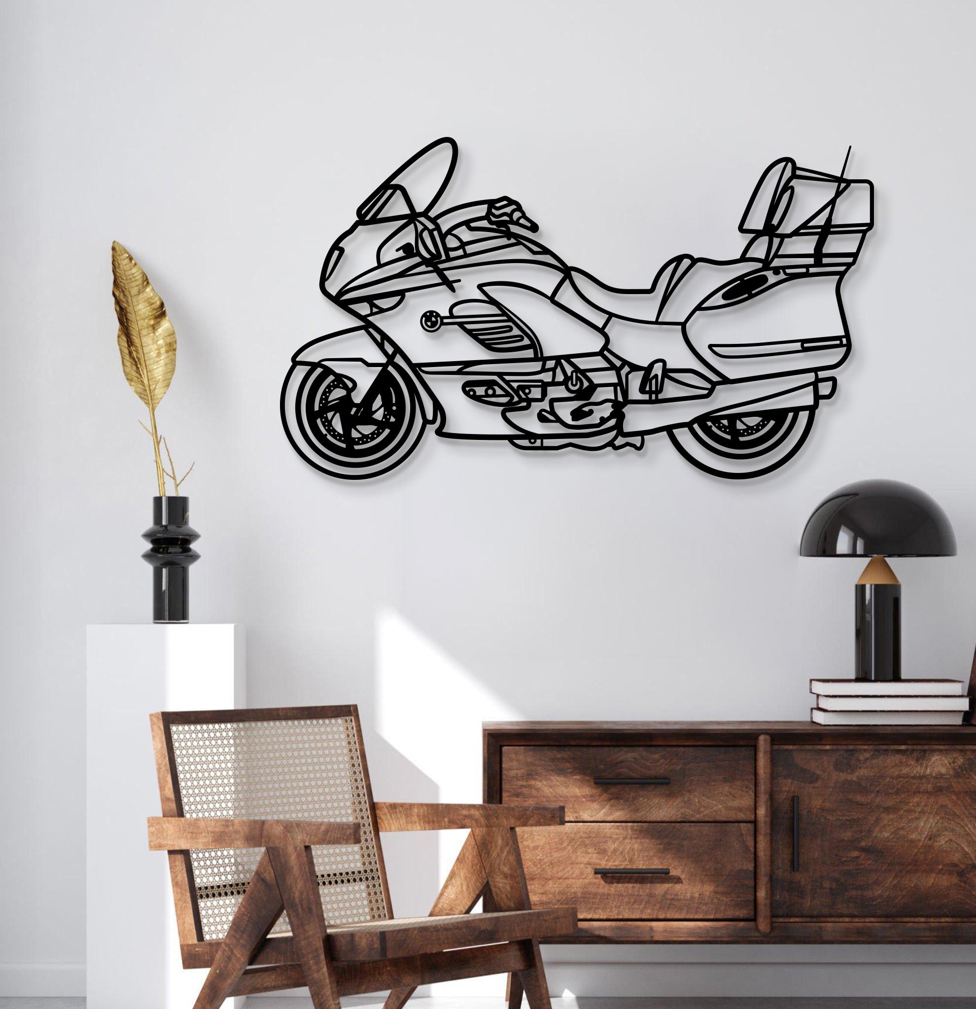 2009 K1200LT Metal Motorcycle Wall Art - MT1383