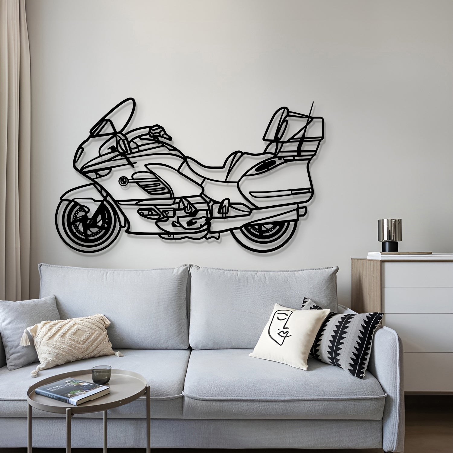 2009 K1200LT Metal Motorcycle Wall Art - MT1383