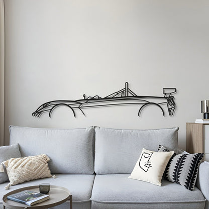 2009 2 Eleven Classic Metal Car Wall Art - MT0380