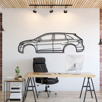 2009 Venza 1. Generation (AV10) Metall Auto Wandkunst – MT0394