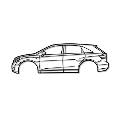 2009 Venza 1. Generation (AV10) Metall Auto Wandkunst – MT0394