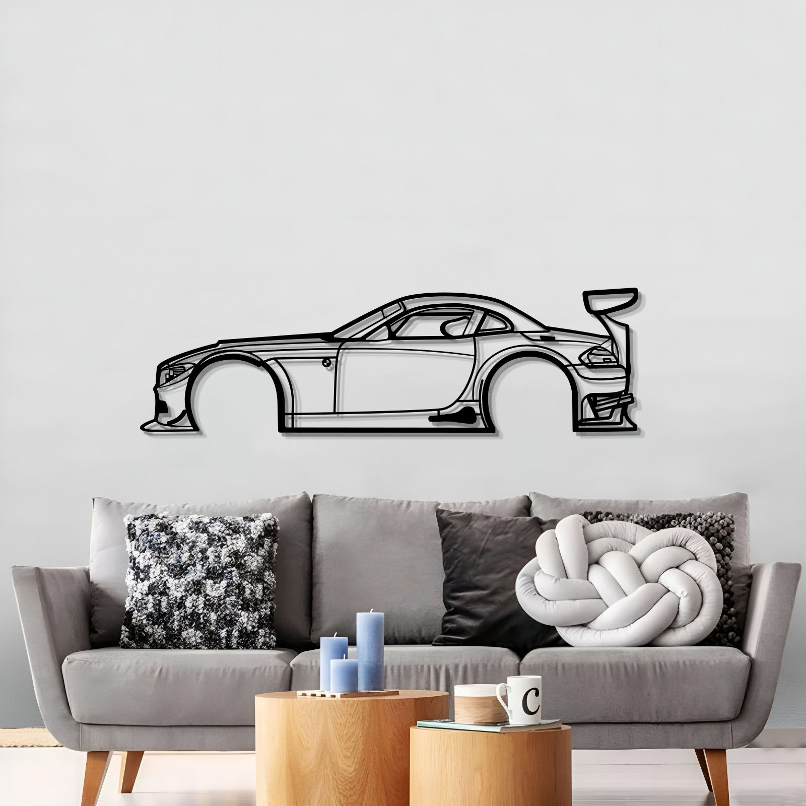 2010 Z4 GT3 Metal Car Wall Art - MT0413