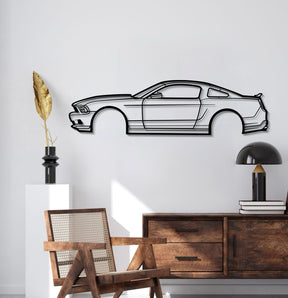 2011 Mustang Metal Car Wall Art - MT0420